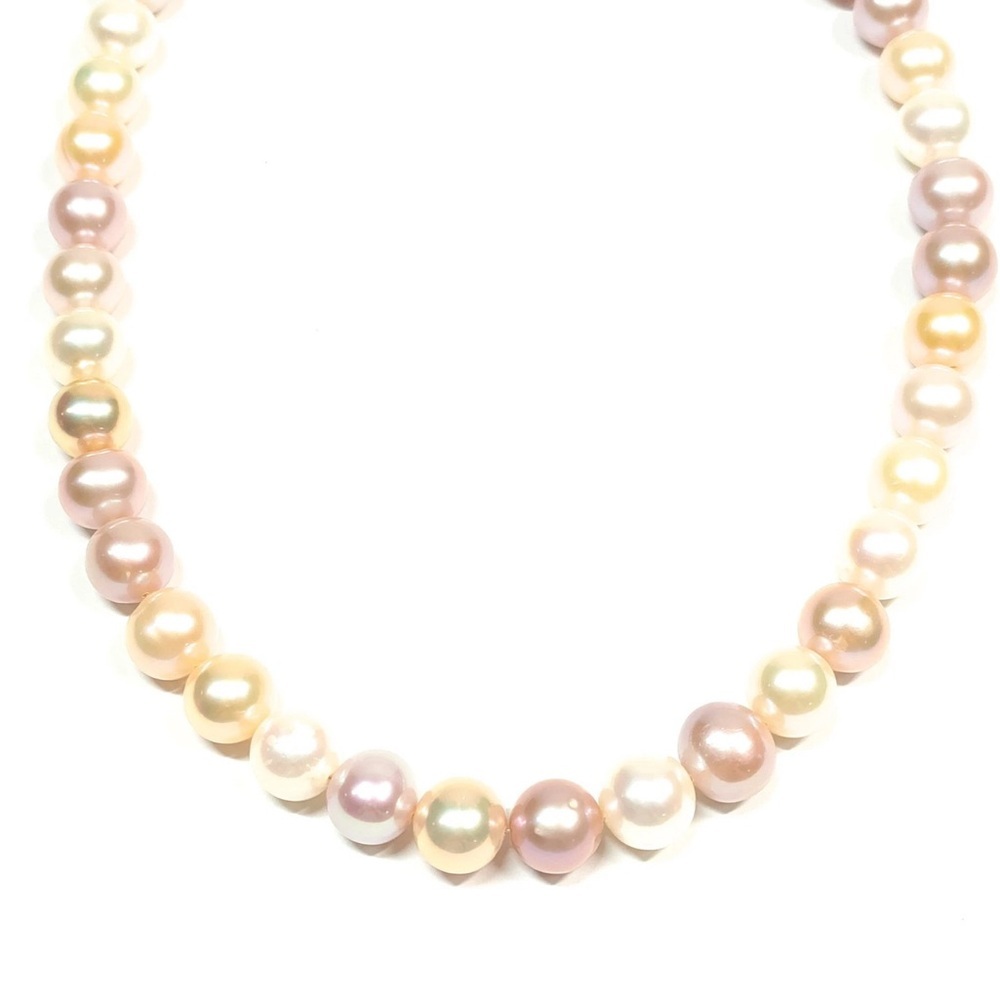 Pearl Necklace Sterling Silver